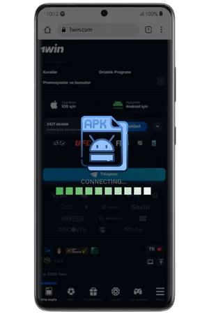 1win apk download işlemi